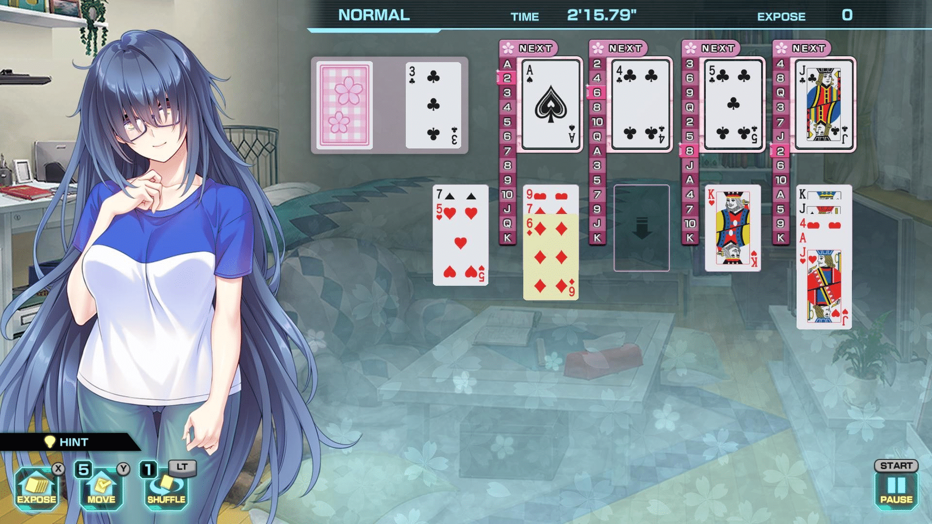 Pretty Girls Four Kings Solitaire screenshot