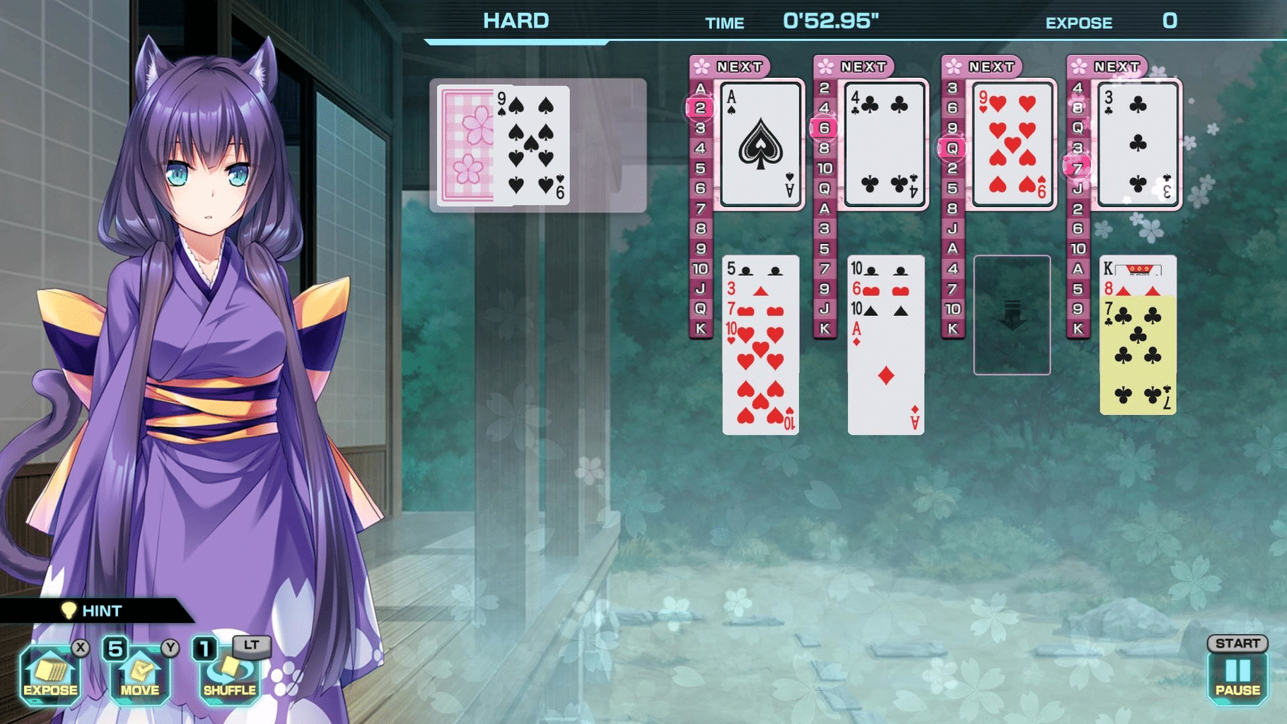 Pretty Girls Four Kings Solitaire screenshot