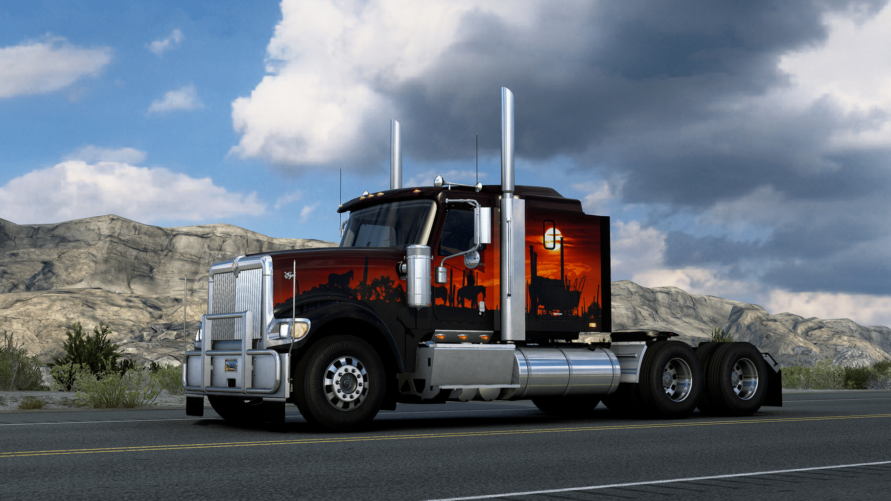 American Truck Simulator: International 9900i screenshot