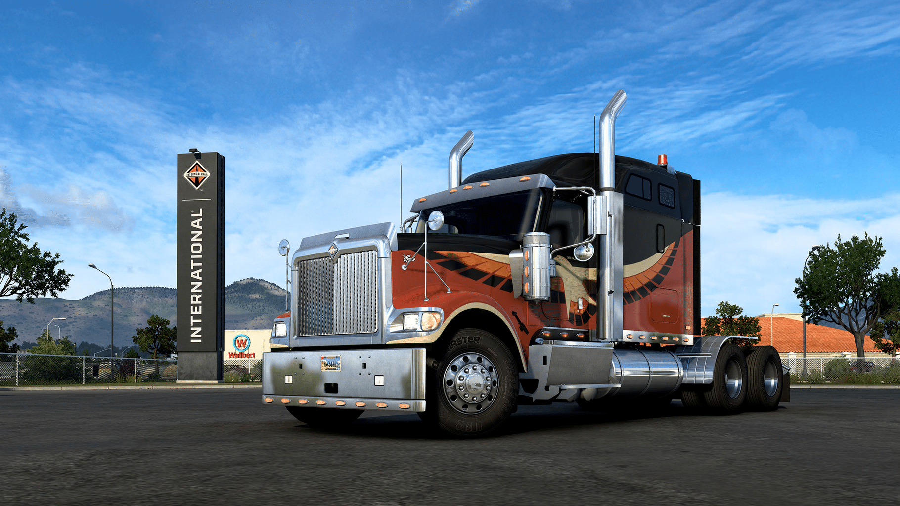 American Truck Simulator: International 9900i screenshot