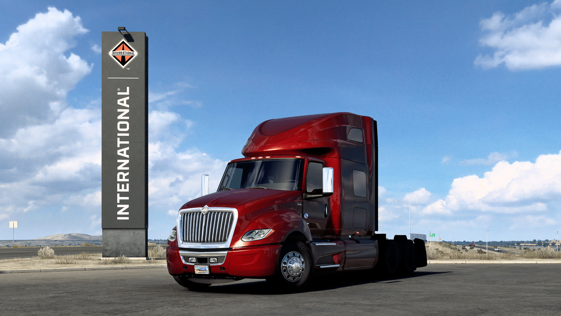 American Truck Simulator: International LT screenshot