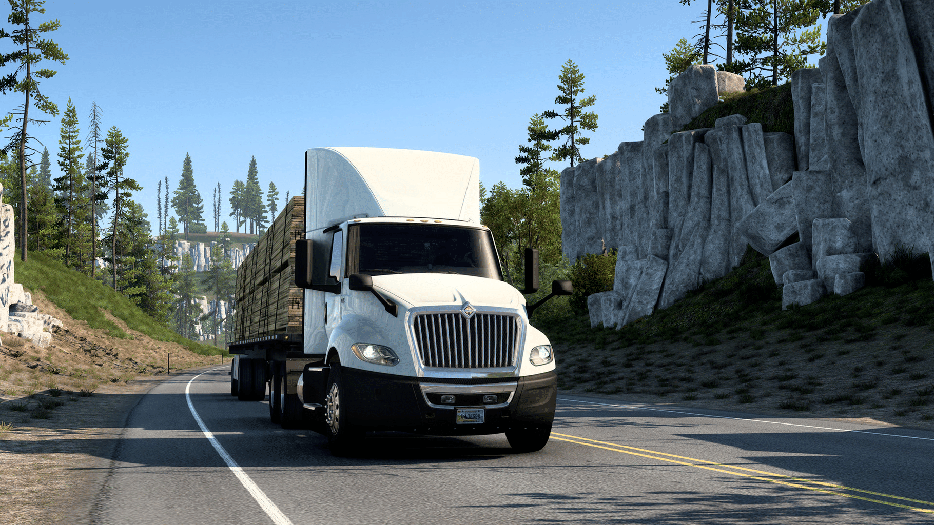 American Truck Simulator: International LT screenshot