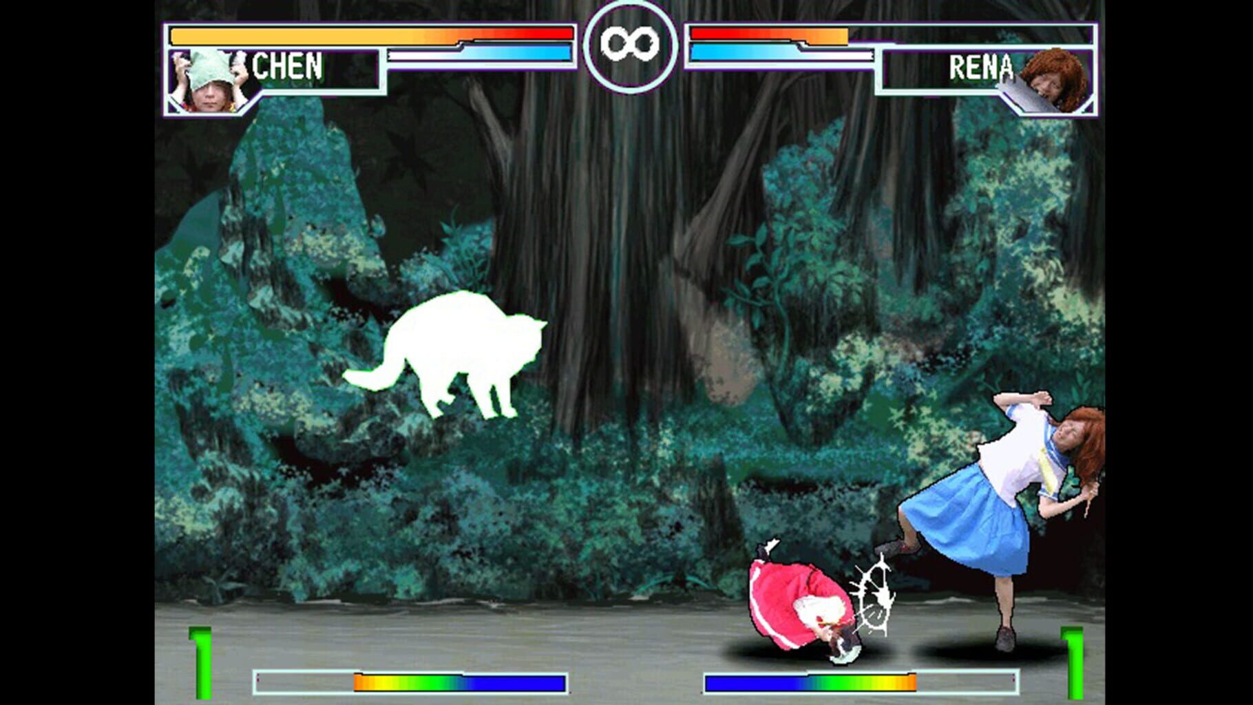 Captura de pantalla - Sono Higurashi vs. Touhou Universe