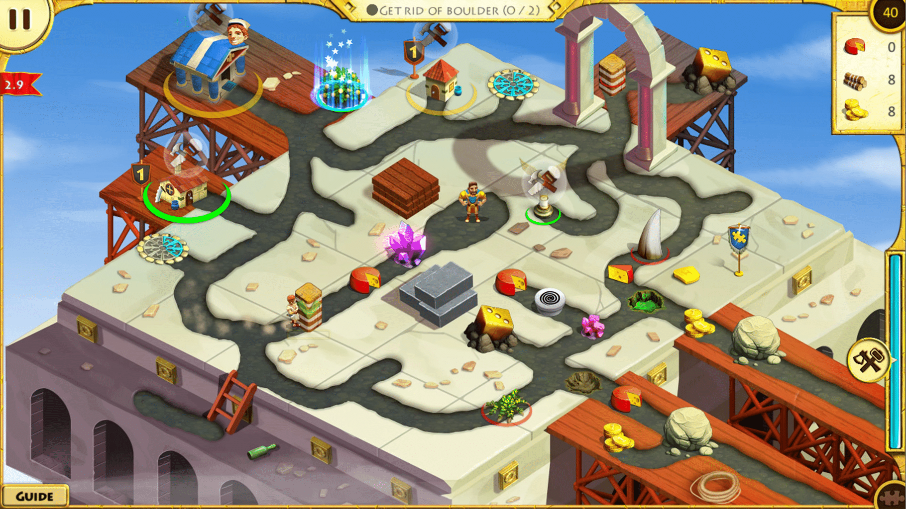 12 Labours of Hercules XIII: Wonder-ful Builder screenshot