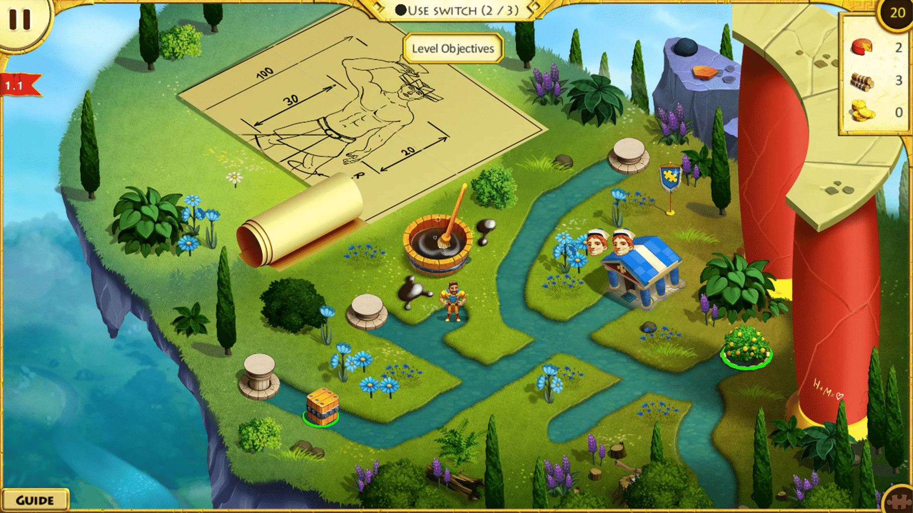 12 Labours of Hercules XIII: Wonder-ful Builder screenshot