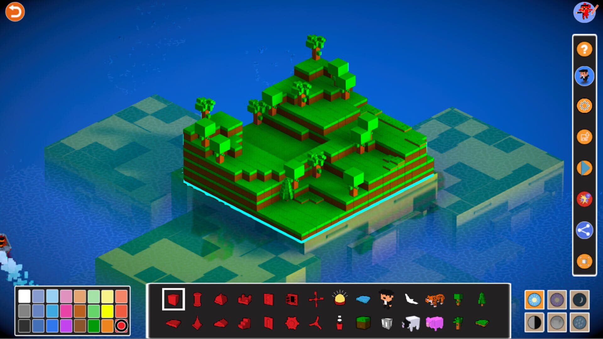 Blox 3D World - Screenshot