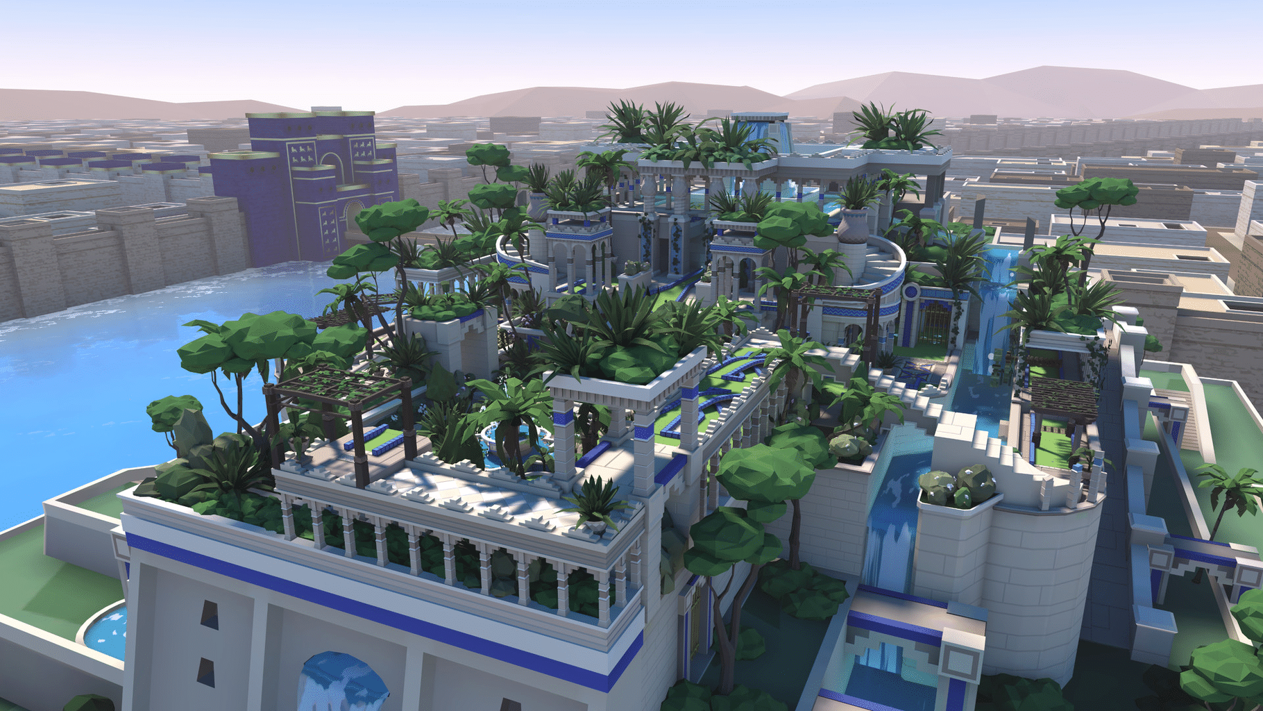 Walkabout Mini Golf: Gardens of Babylon screenshot