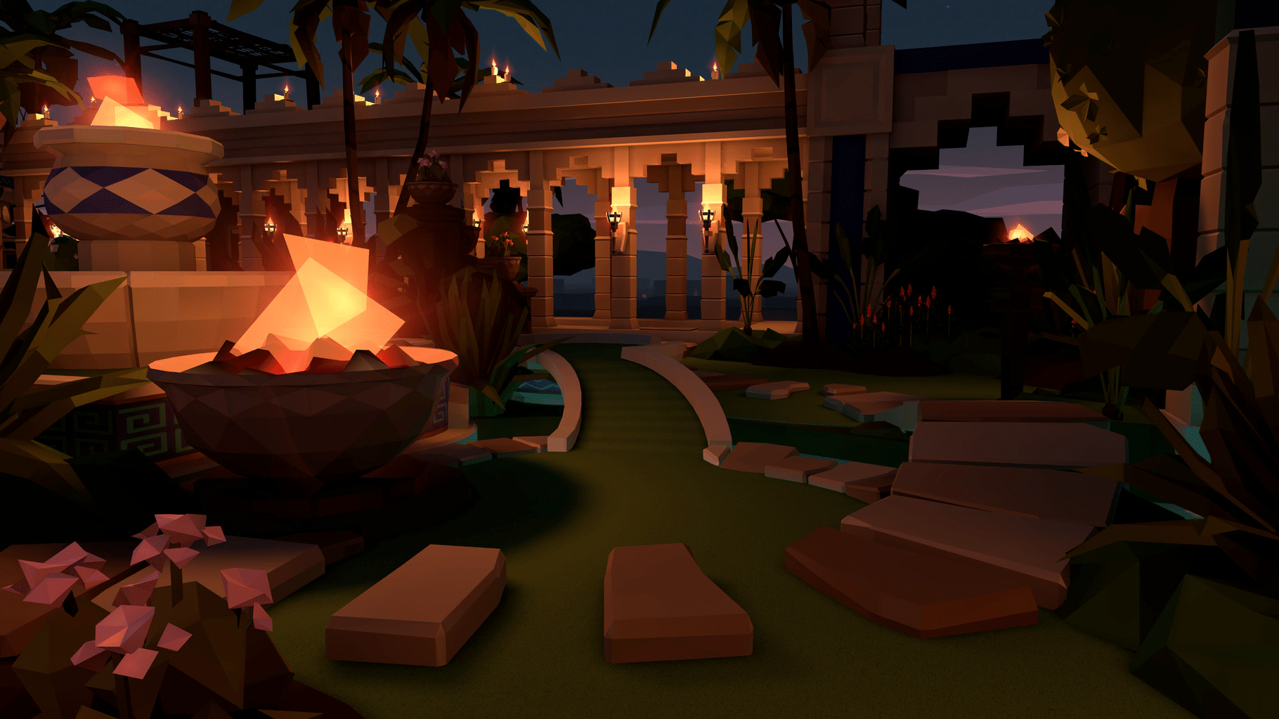 Walkabout Mini Golf: Gardens of Babylon screenshot