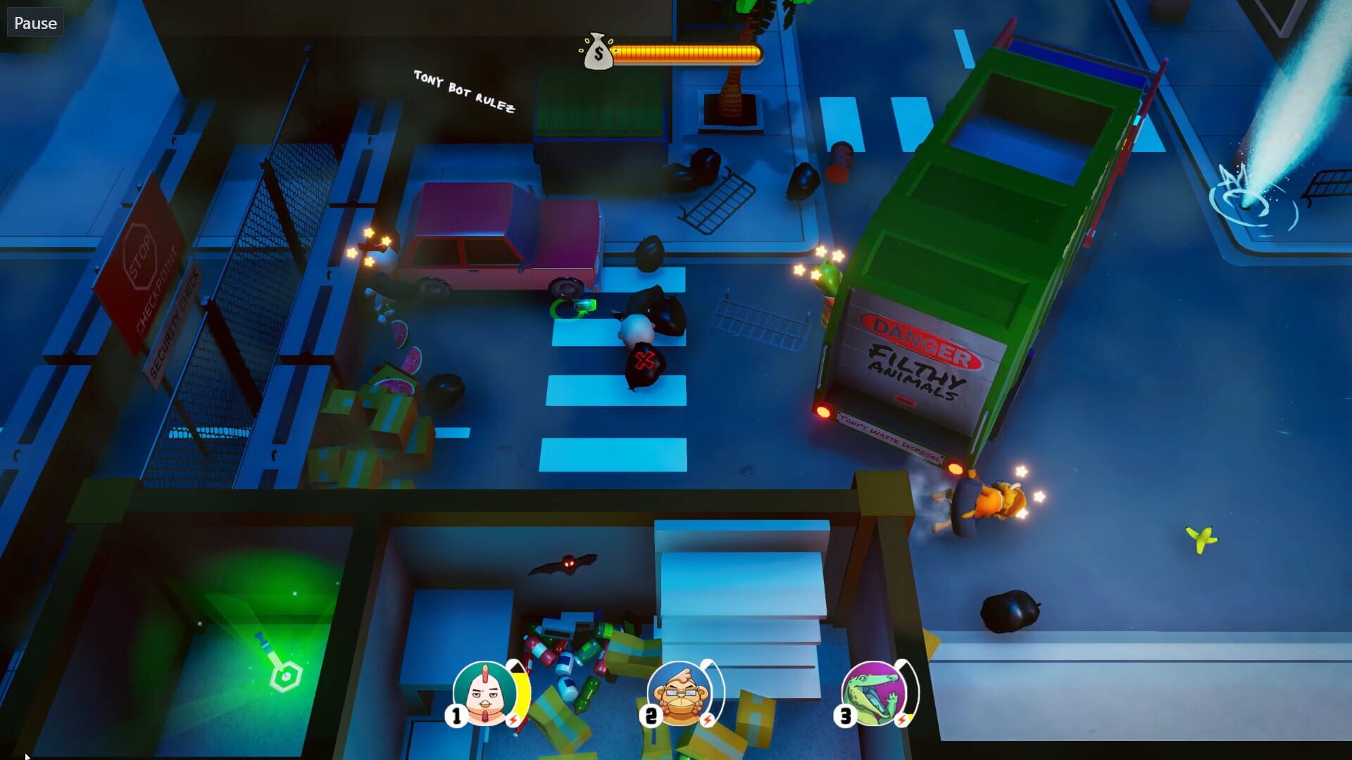 Filthy Animals: Halloween Heist - Screenshot