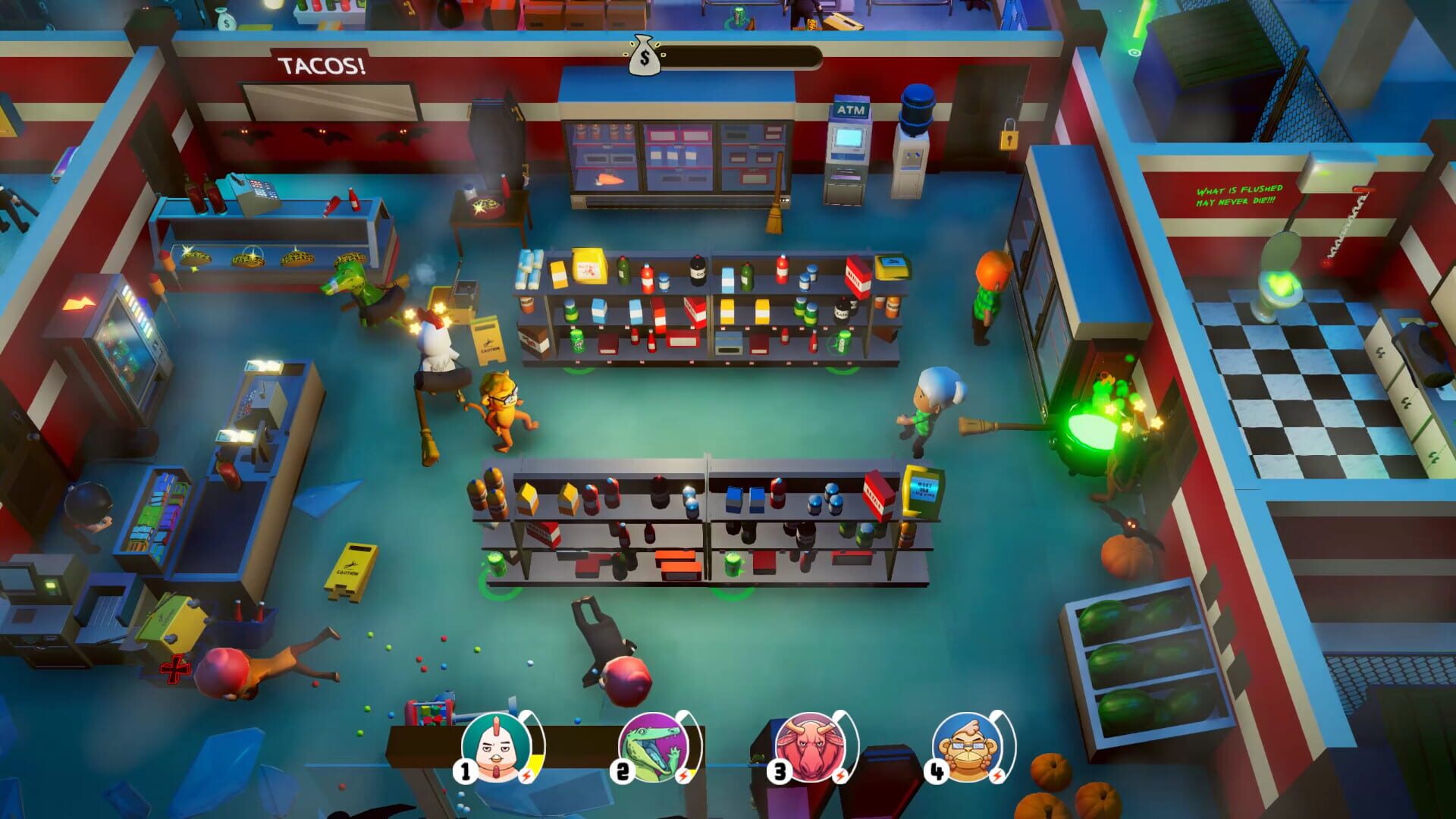 Filthy Animals: Halloween Heist - Screenshot