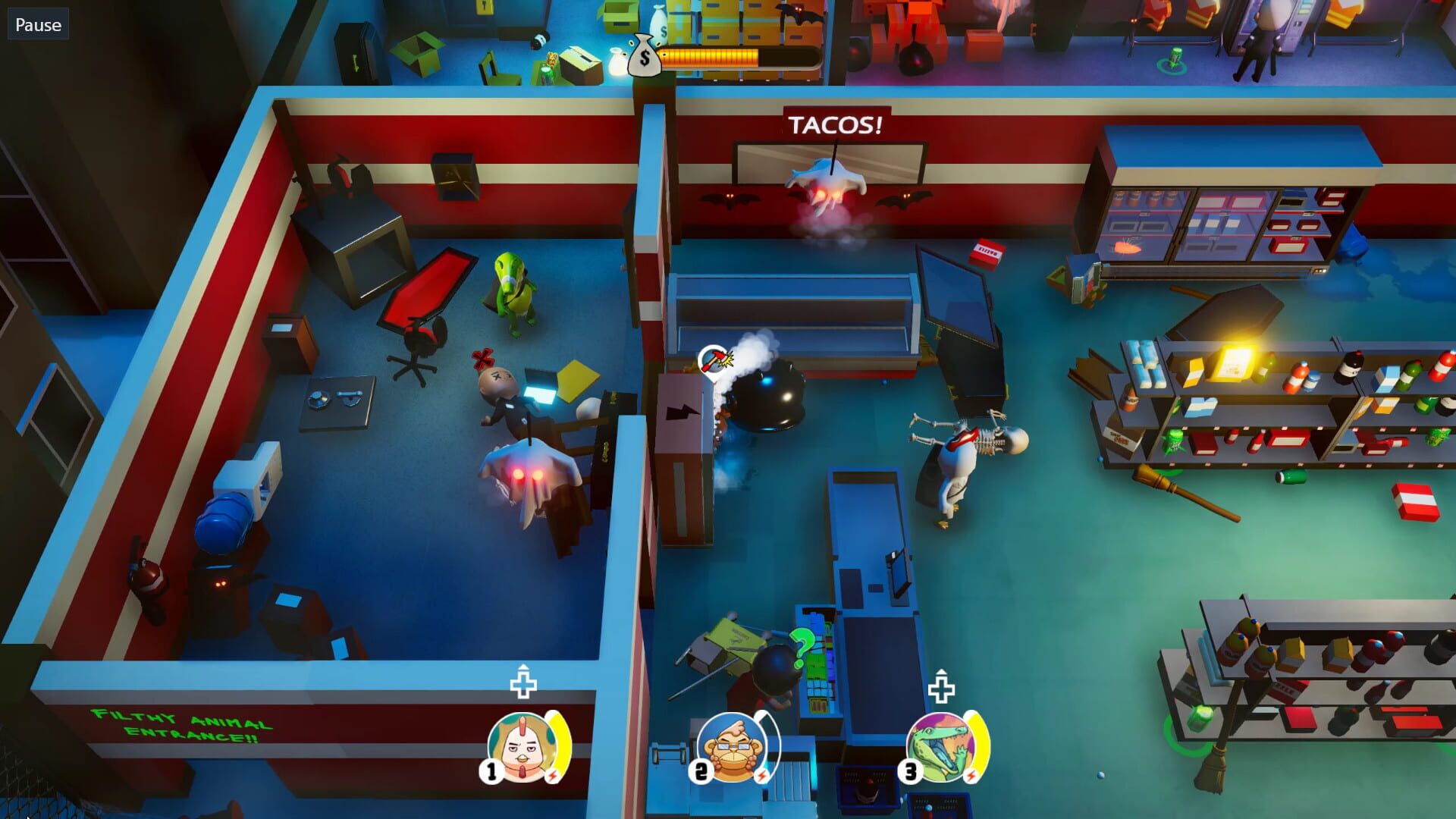 Filthy Animals: Halloween Heist - Screenshot
