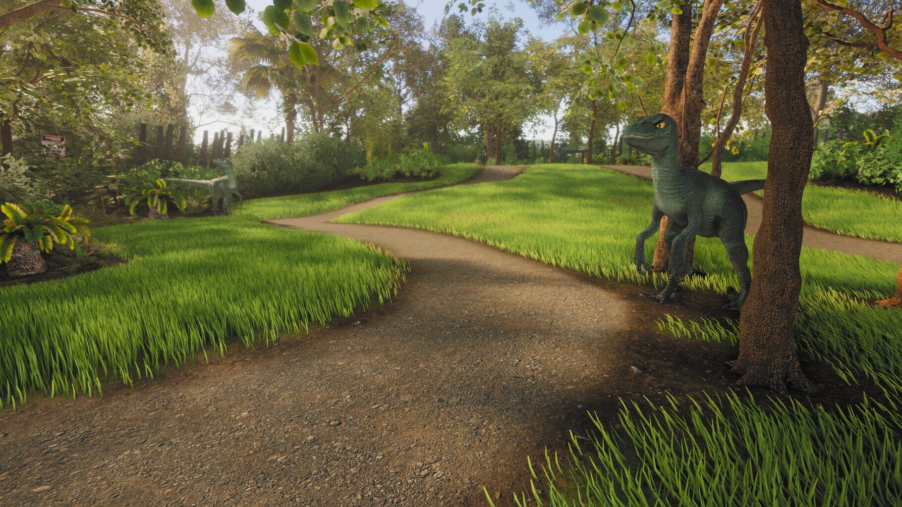 Lawn Mowing Simulator: Dino Safari screenshot