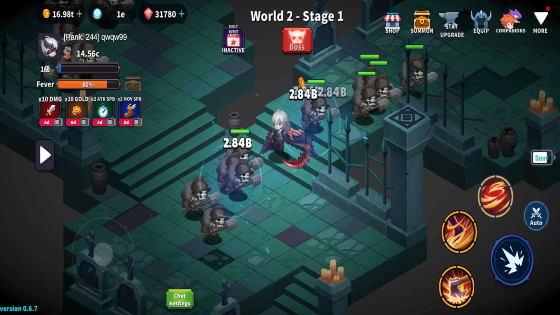 Idle Iron Knight - Screenshot