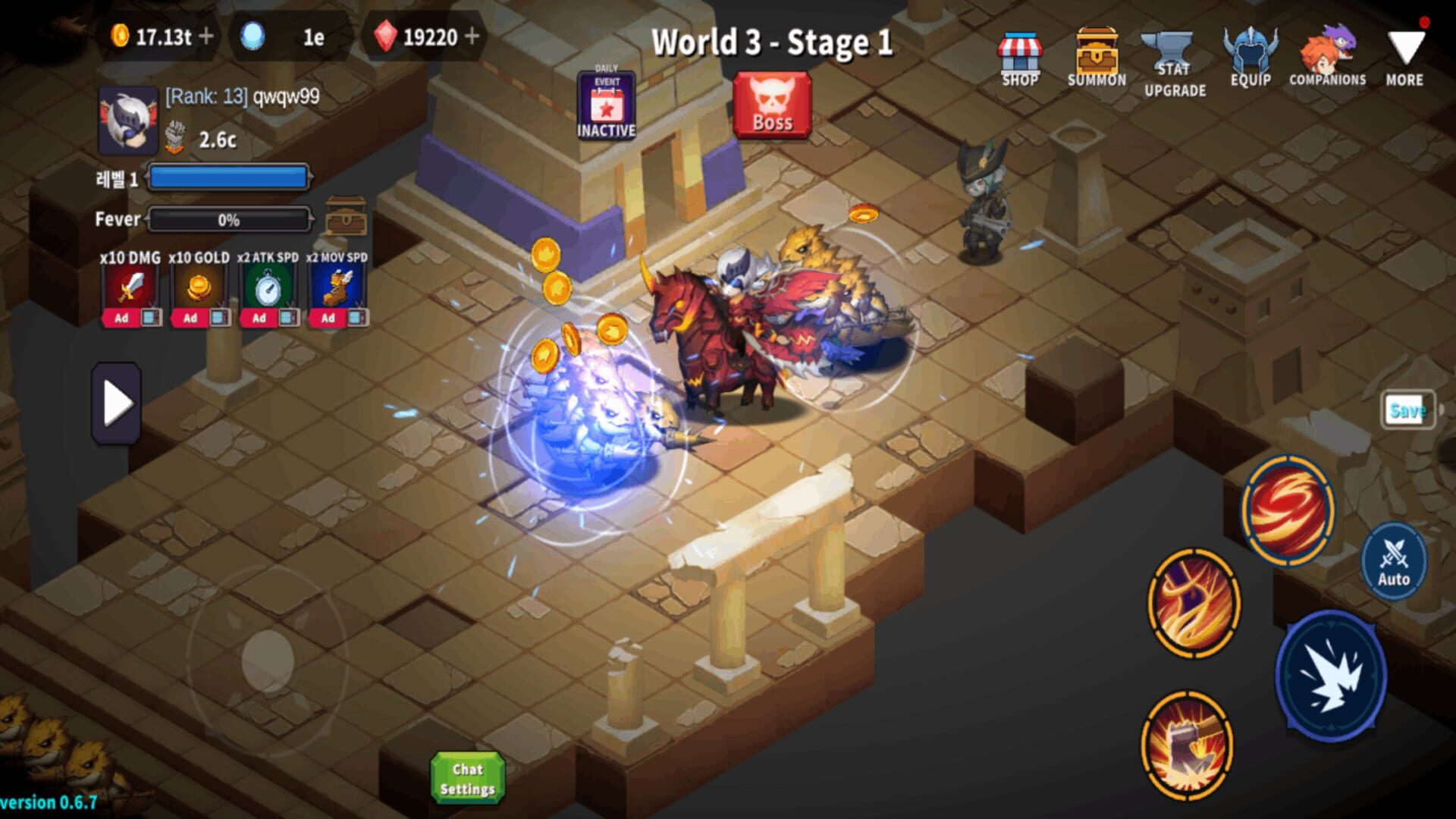 Idle Iron Knight - Screenshot