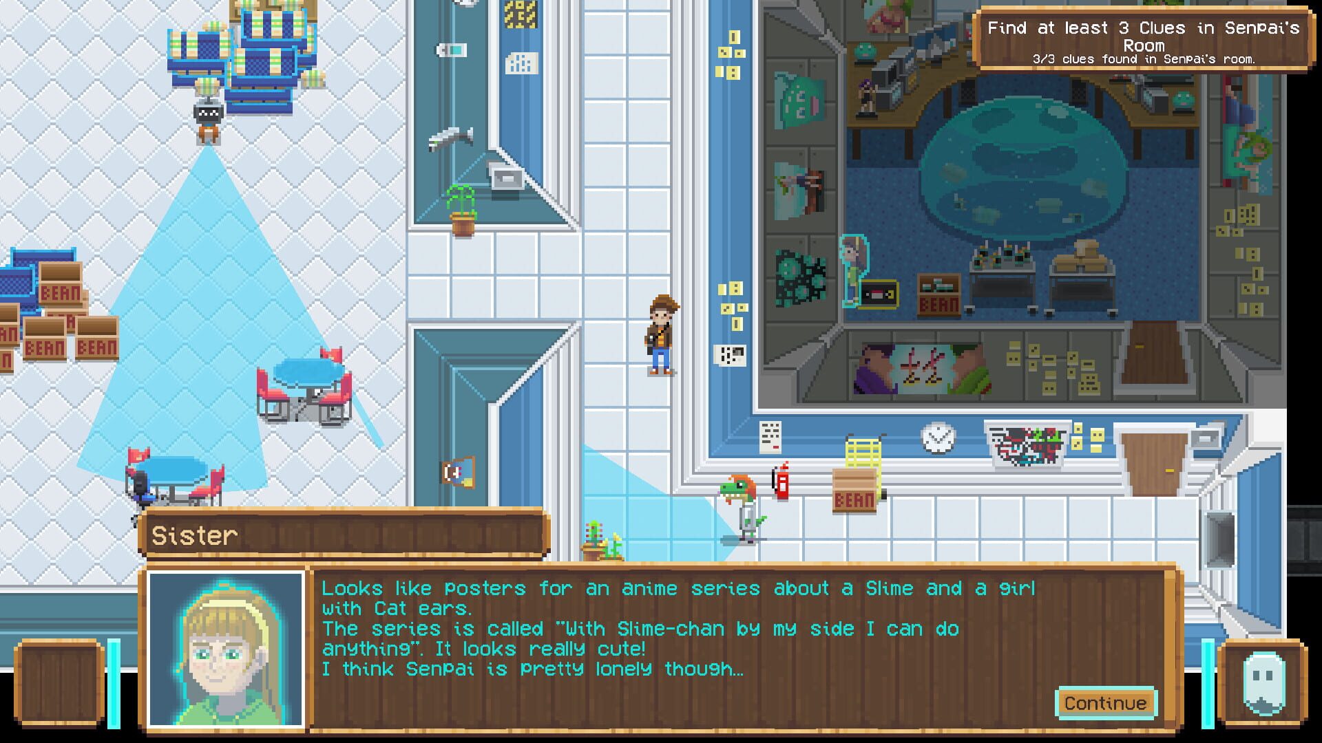 Poltergirl - Screenshot