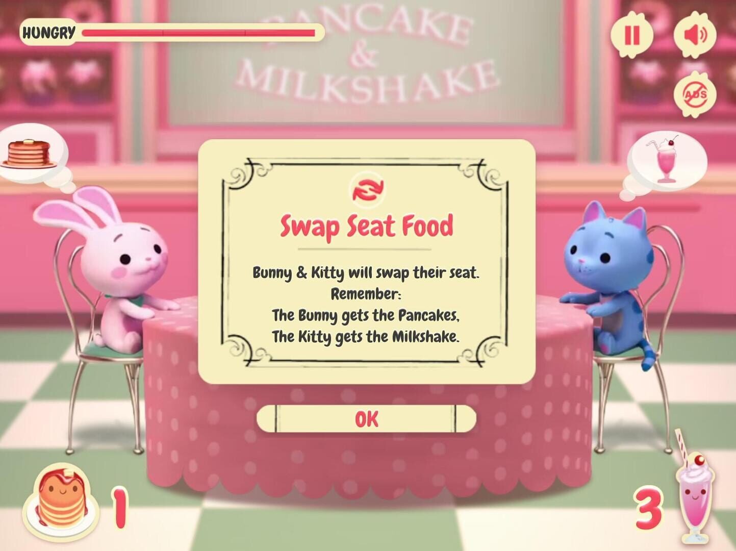 Pancake and Milkshake! - Screenshot