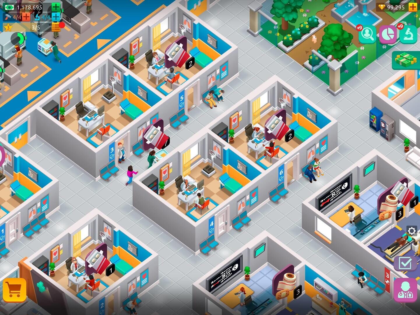 Hospital Empire Tycoon - Screenshot