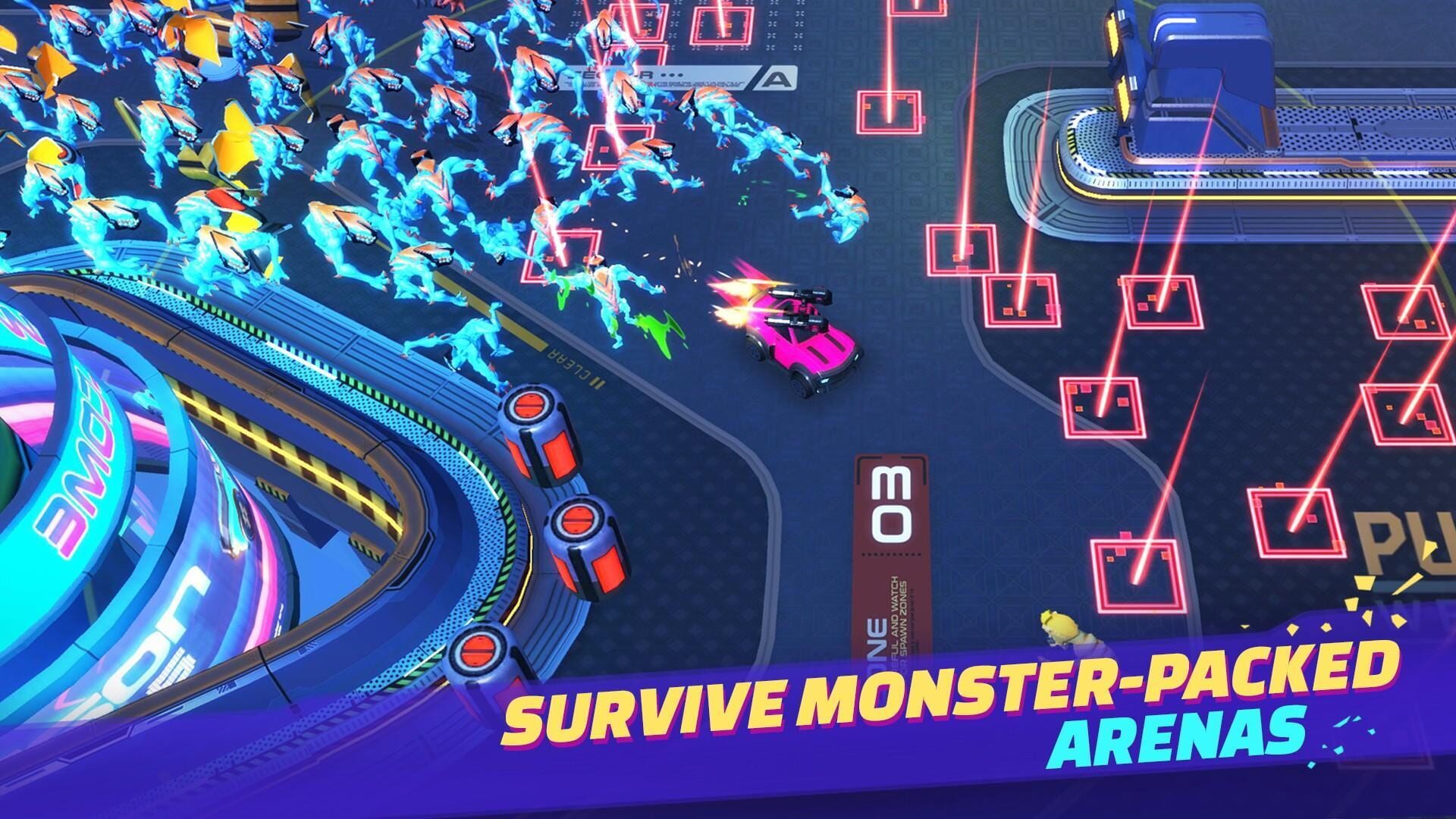 Crimson Wheels - Screenshot