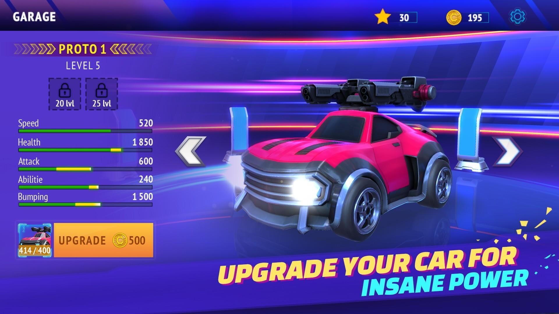 Crimson Wheels - Screenshot