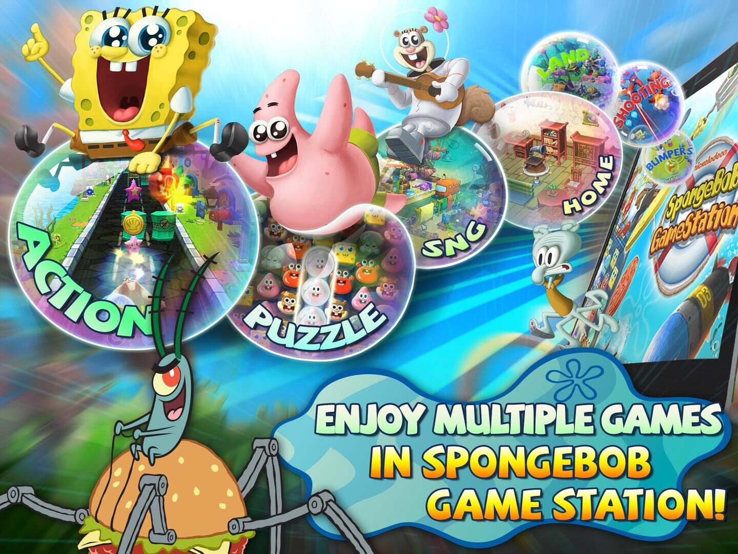 SpongeBob GameStation - Screenshot