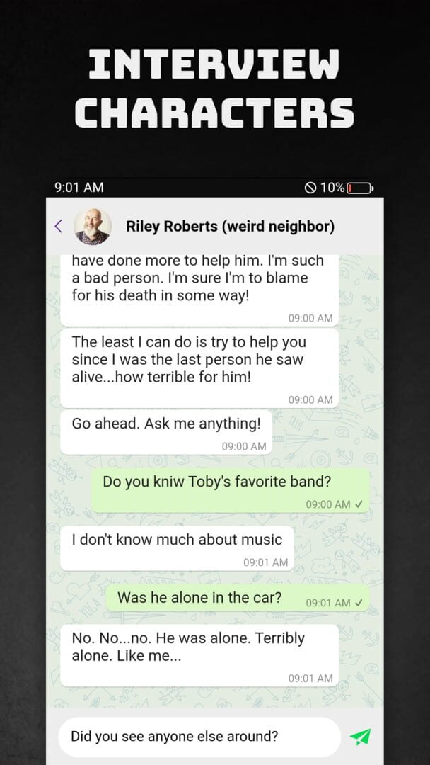 Peek a Phone - Screenshot