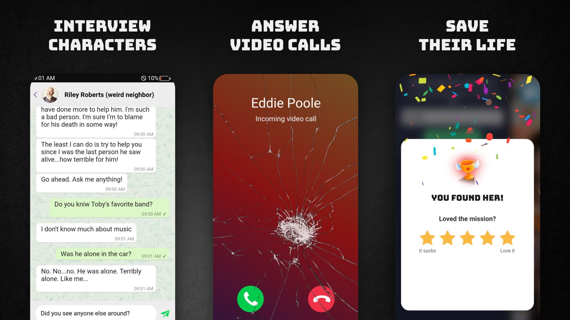 Peek a Phone - Screenshot