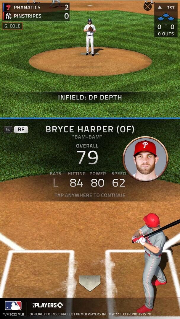 MLB Tap Sports Baseball 2022 - Screenshot