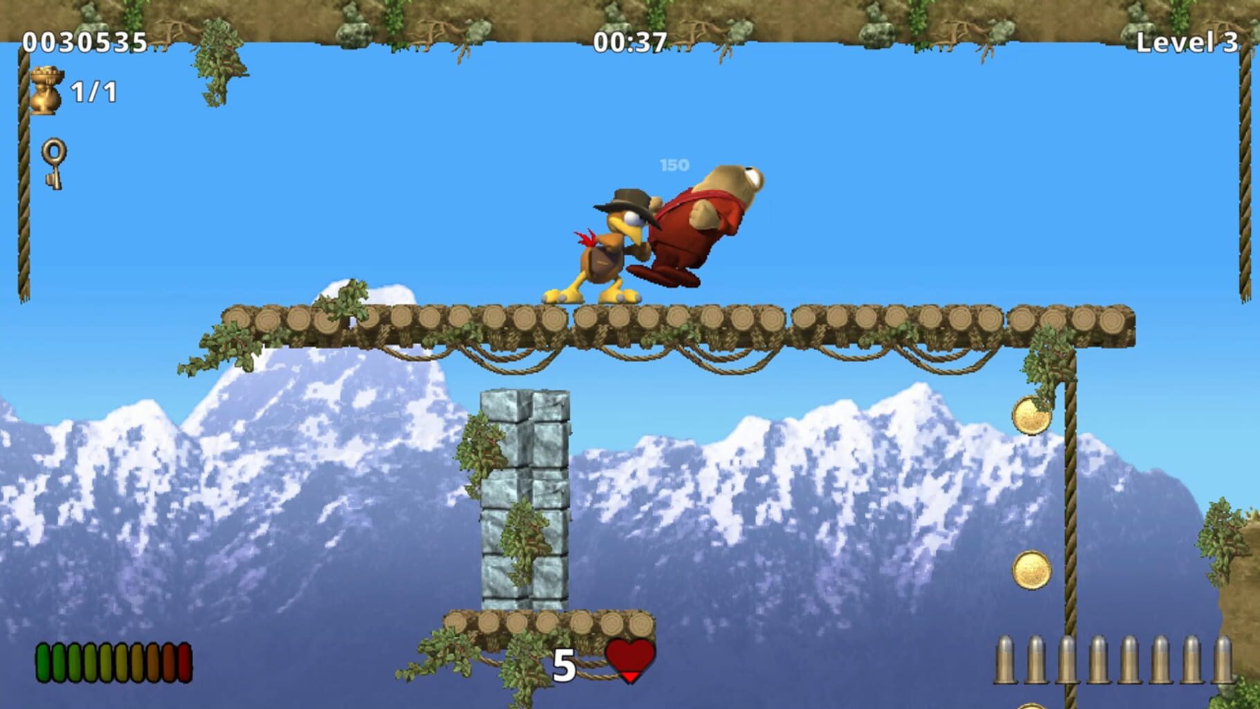 Moorhuhn Jump and Run: Traps and Treasures 2 screenshot