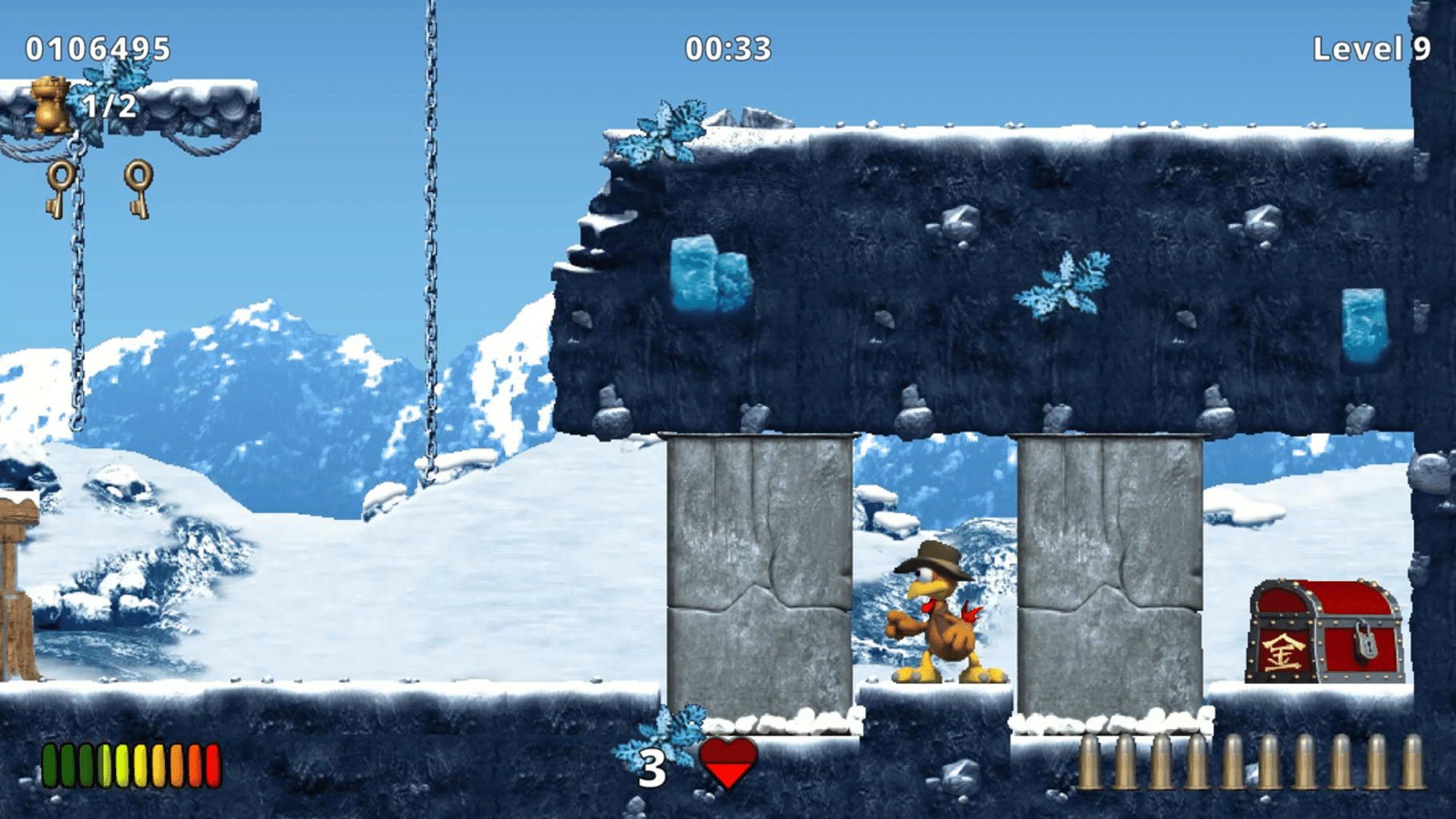 Moorhuhn Jump and Run: Traps and Treasures 2 screenshot