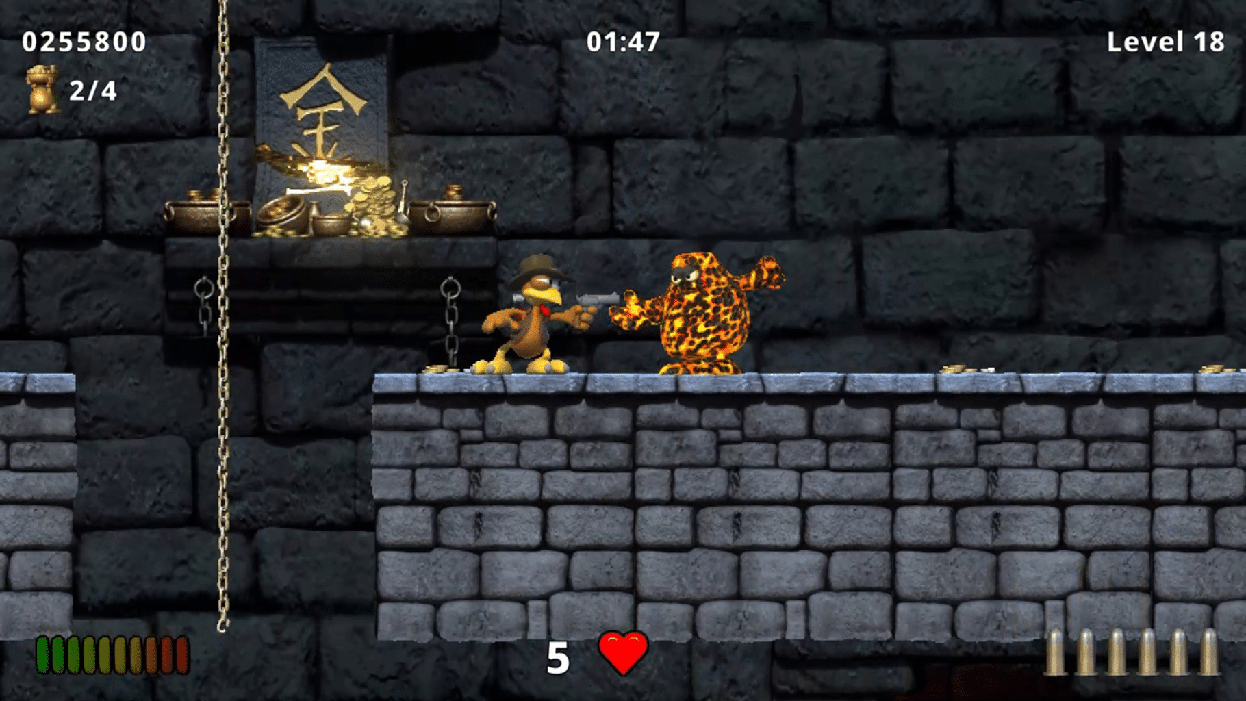 Moorhuhn Jump and Run: Traps and Treasures 2 screenshot