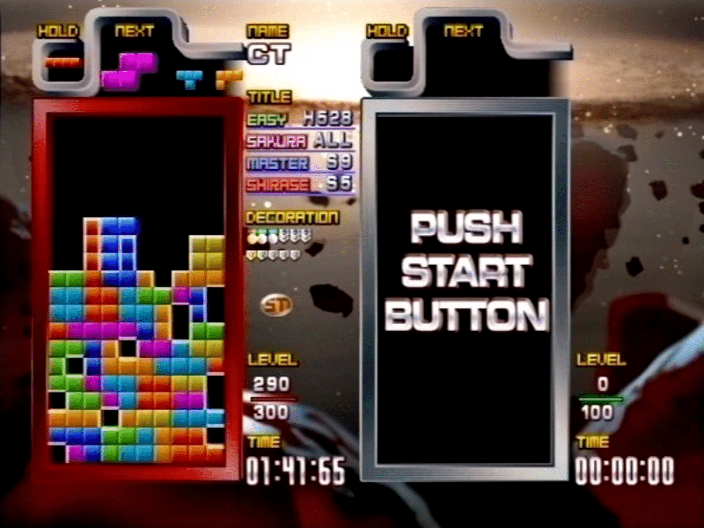 Tetris: The Grand Master 3 - Terror‑Instinct screenshot