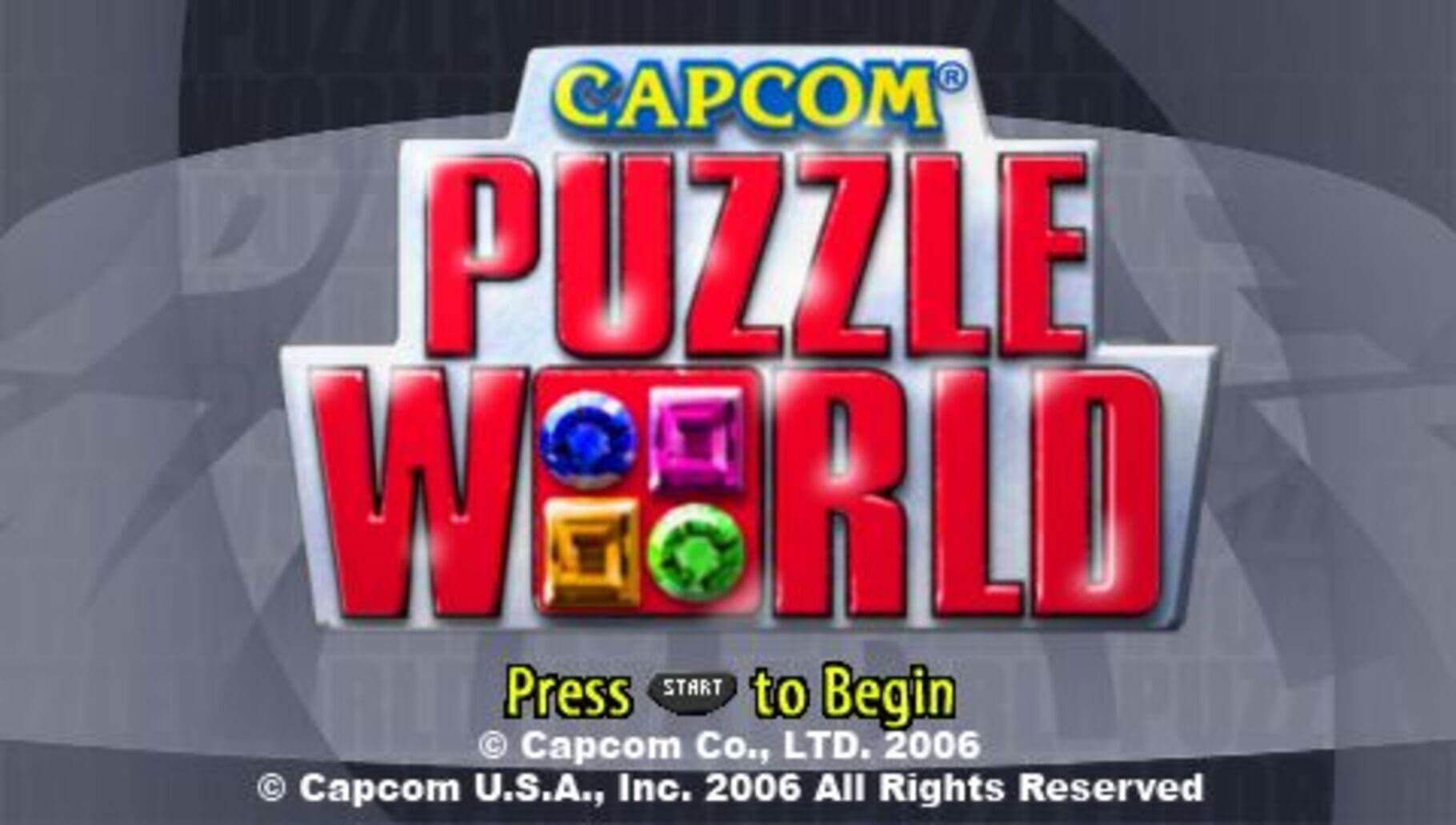 Captura de pantalla - Capcom Puzzle World