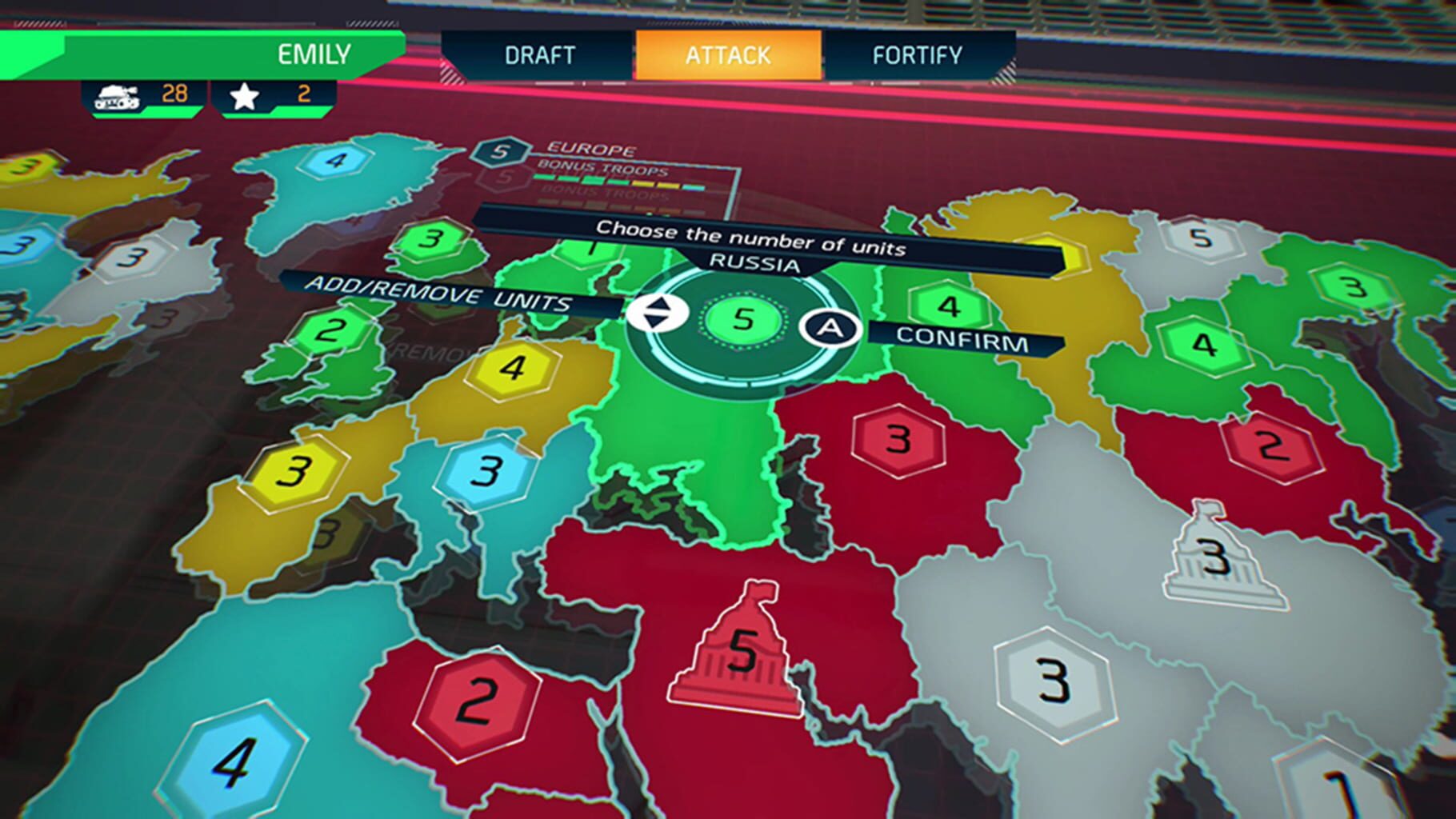 Risk: The Game of Global Domination screenshot