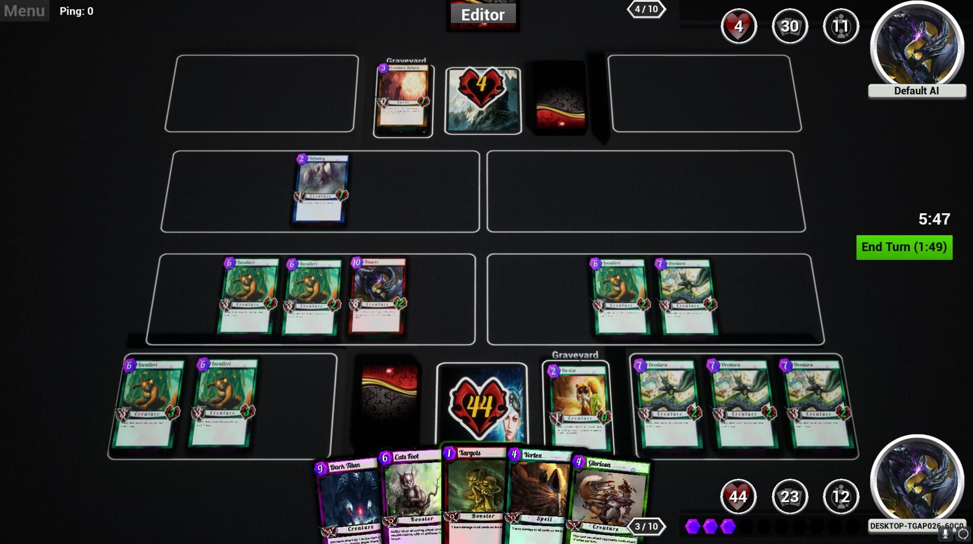 Death Trading Card Game - Screenshot