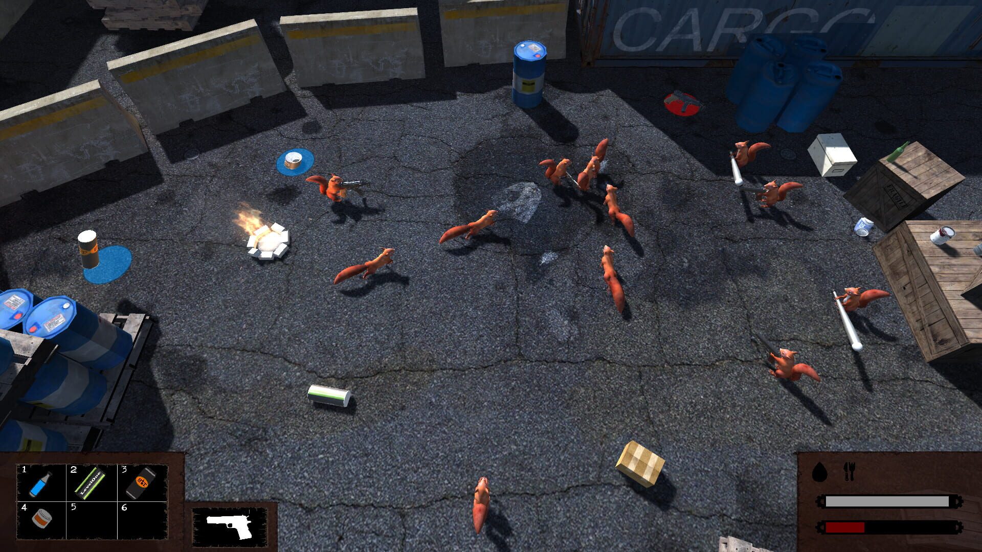 Squirrels: Doomed City - Screenshot