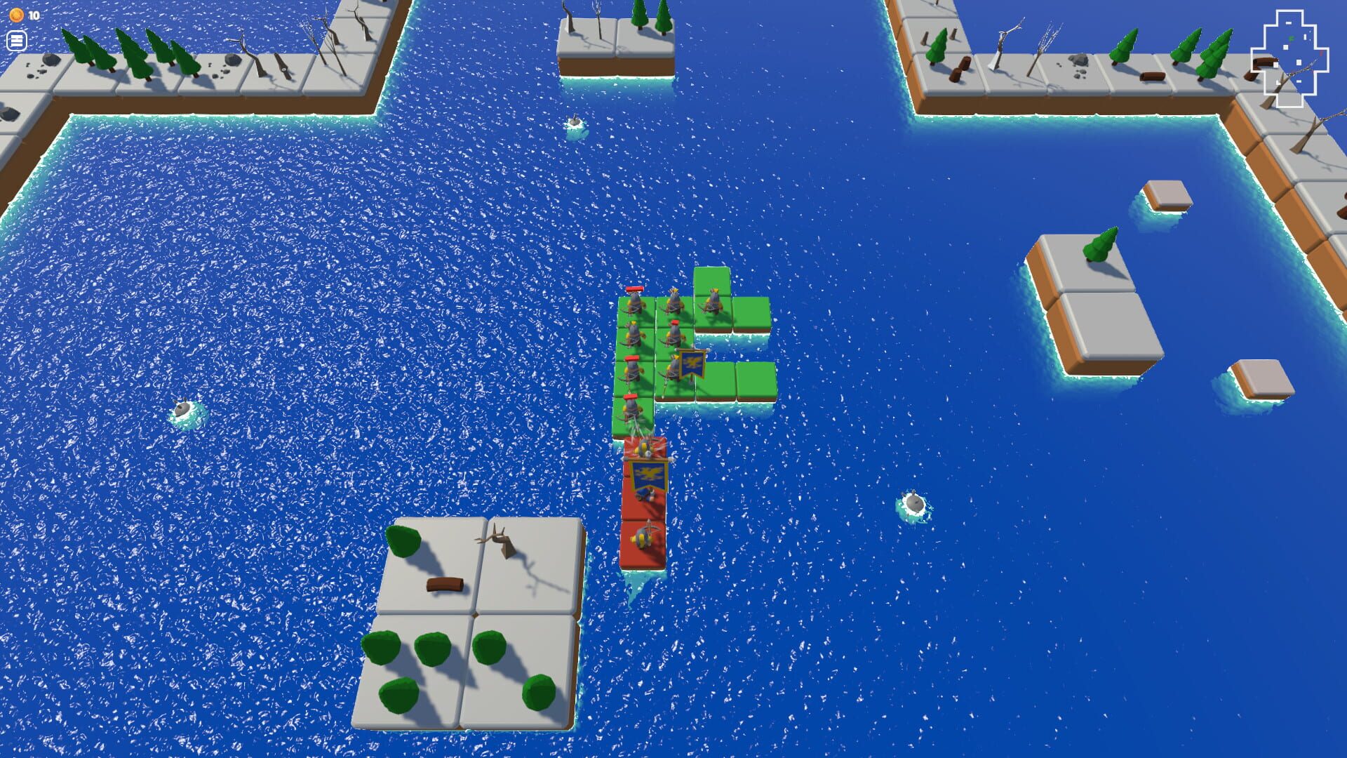 Fantasy Battle Islands - Screenshot