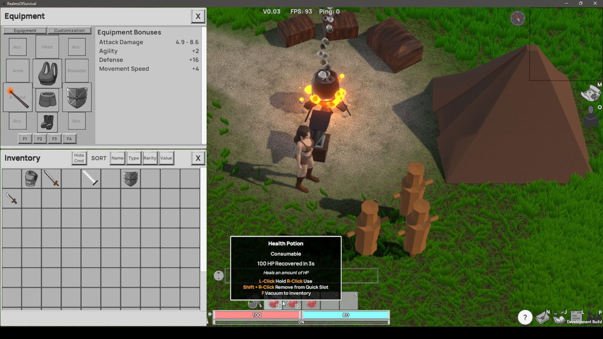 Realms of Survival - Screenshot