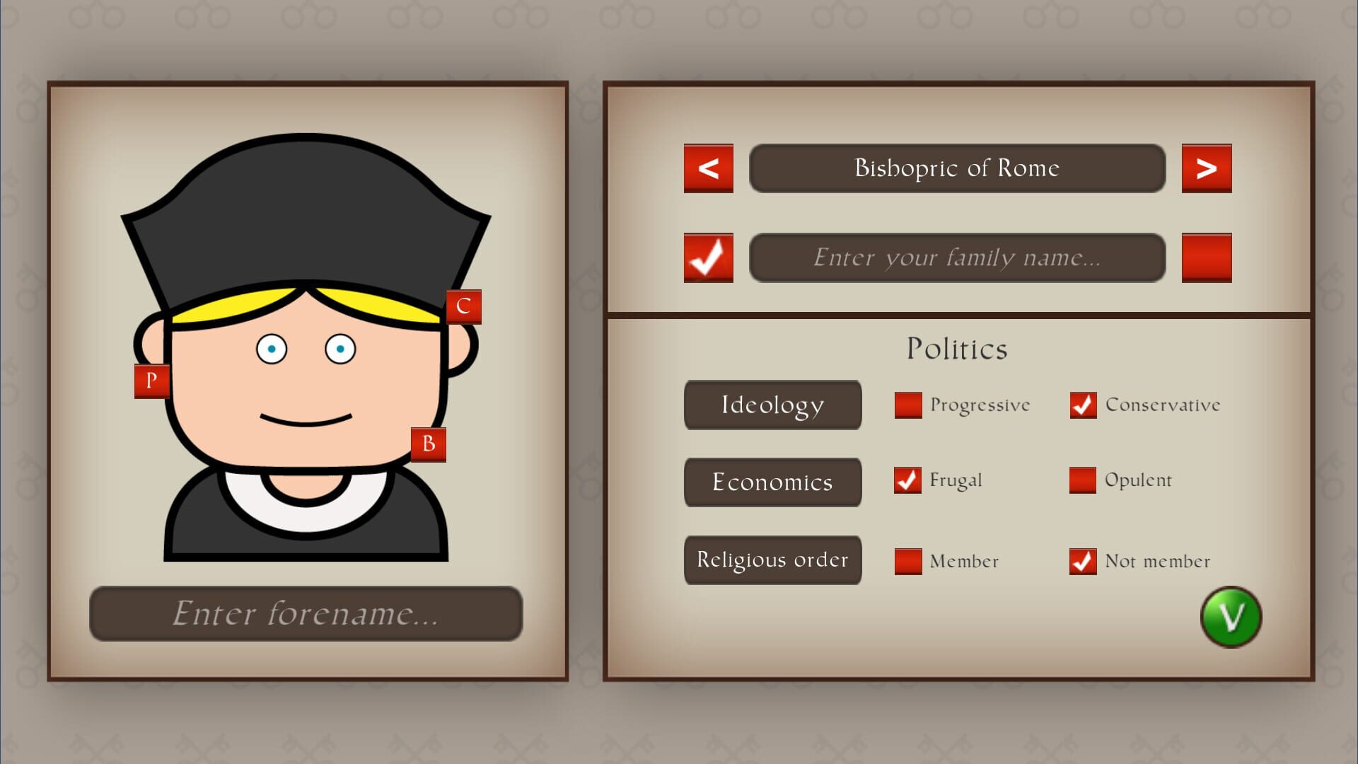 Just Power: The Papal States - Screenshot