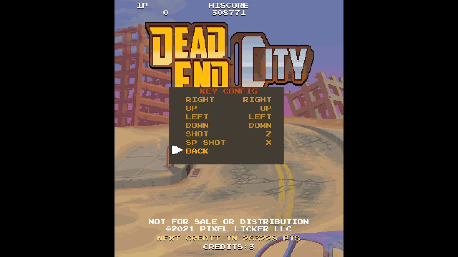 Captura de pantalla - Dead End City