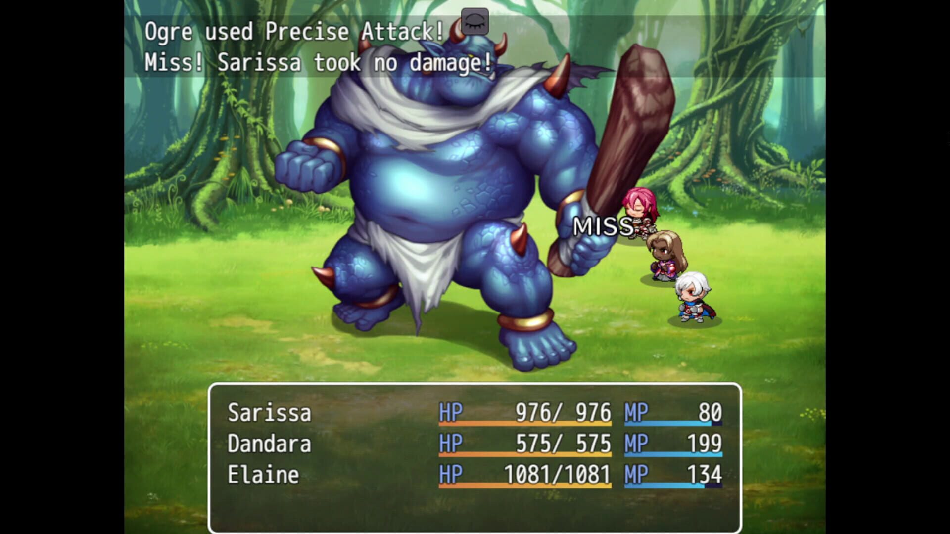Sarrisa and the Legendary Sword - Screenshot