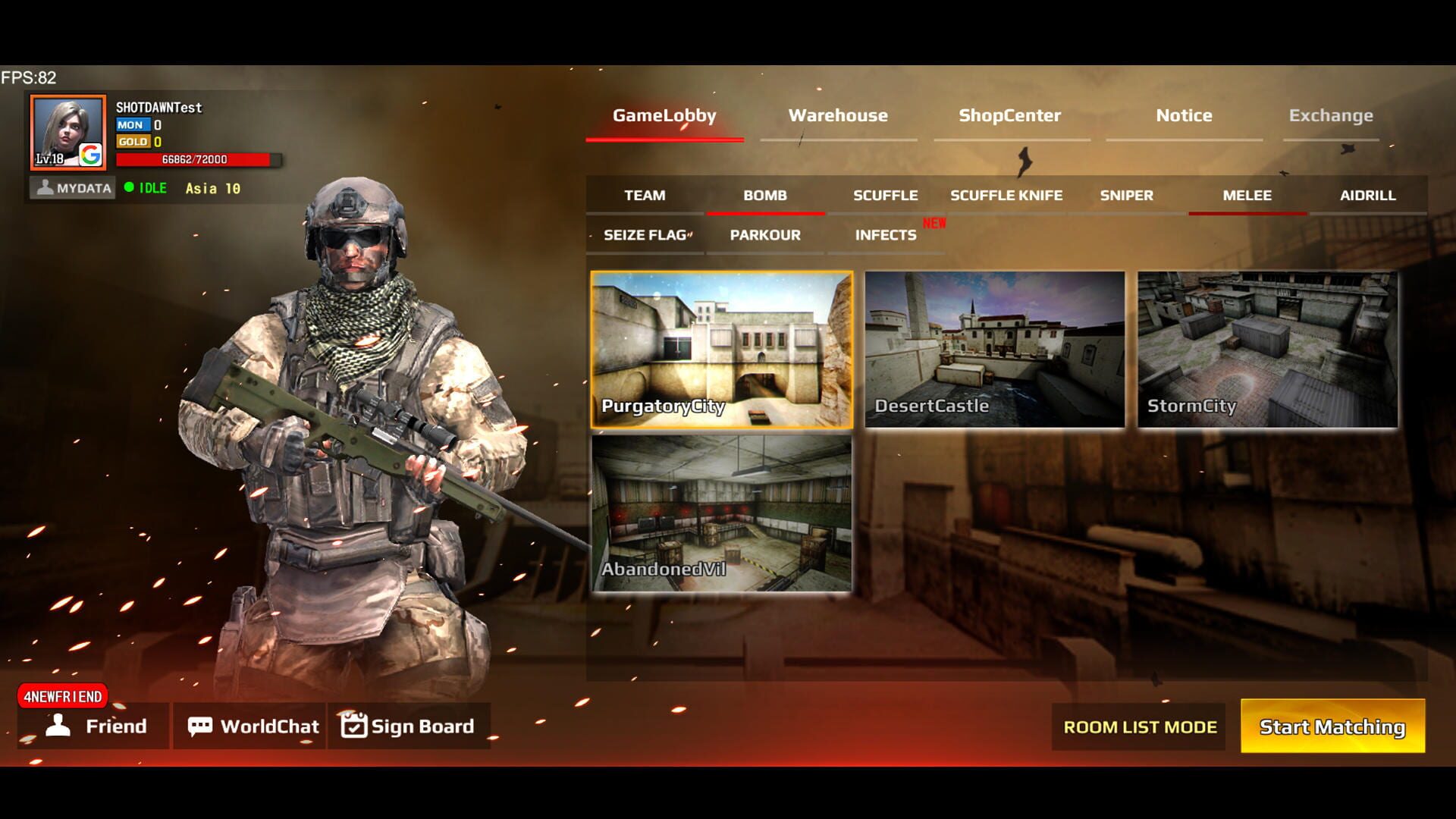 Shot Dawn - Screenshot