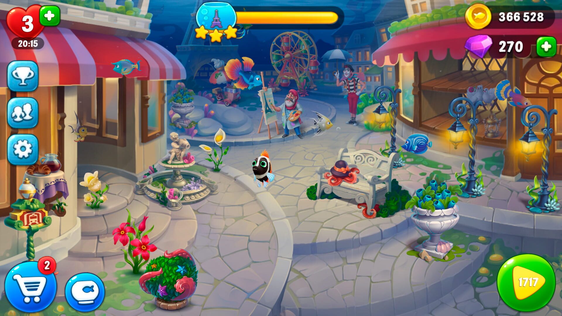 Fishdom: Deep Dive - Screenshot