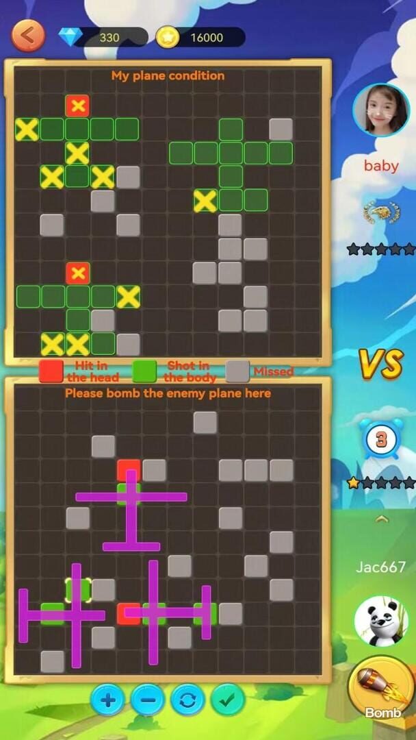 Air Battle Chess - Screenshot