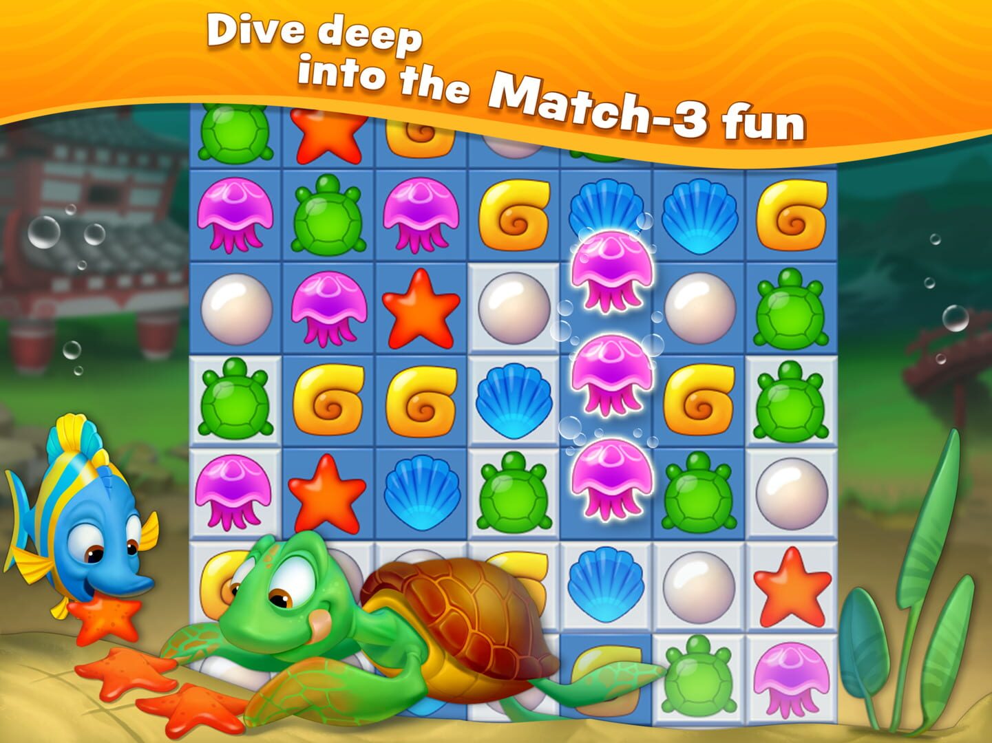 Fishdom: Deep Dive - Screenshot