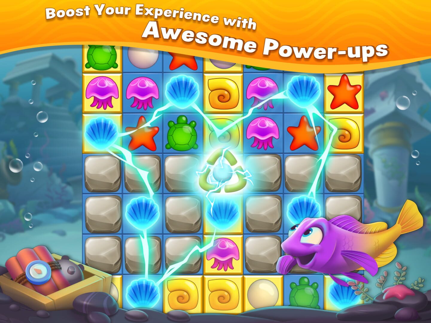 Fishdom: Deep Dive - Screenshot