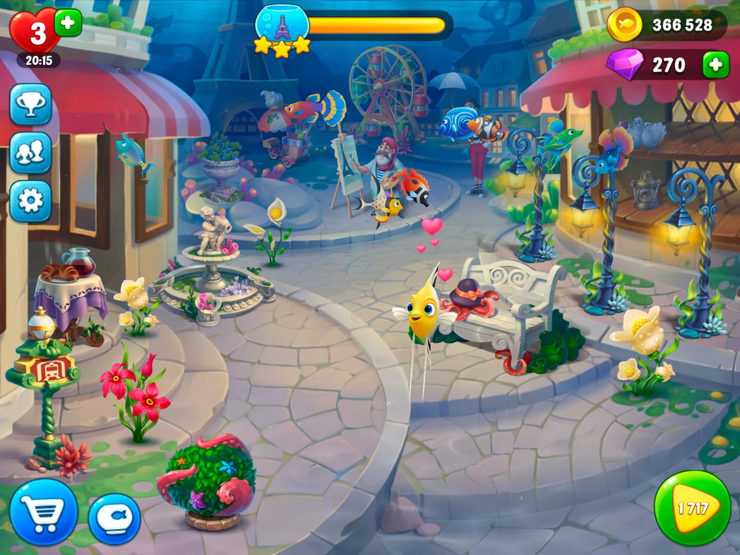 Fishdom: Deep Dive - Screenshot