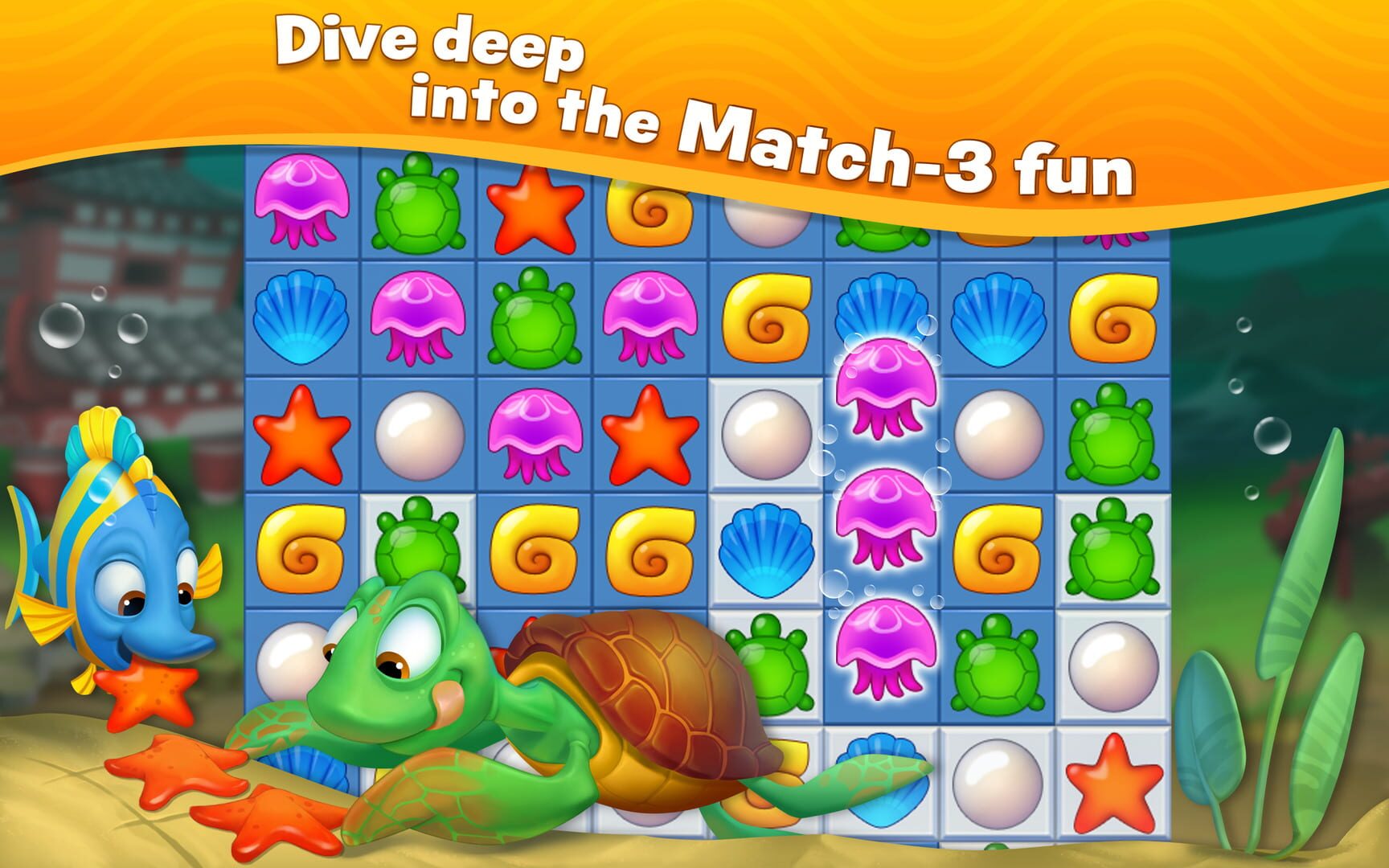 Fishdom: Deep Dive - Screenshot