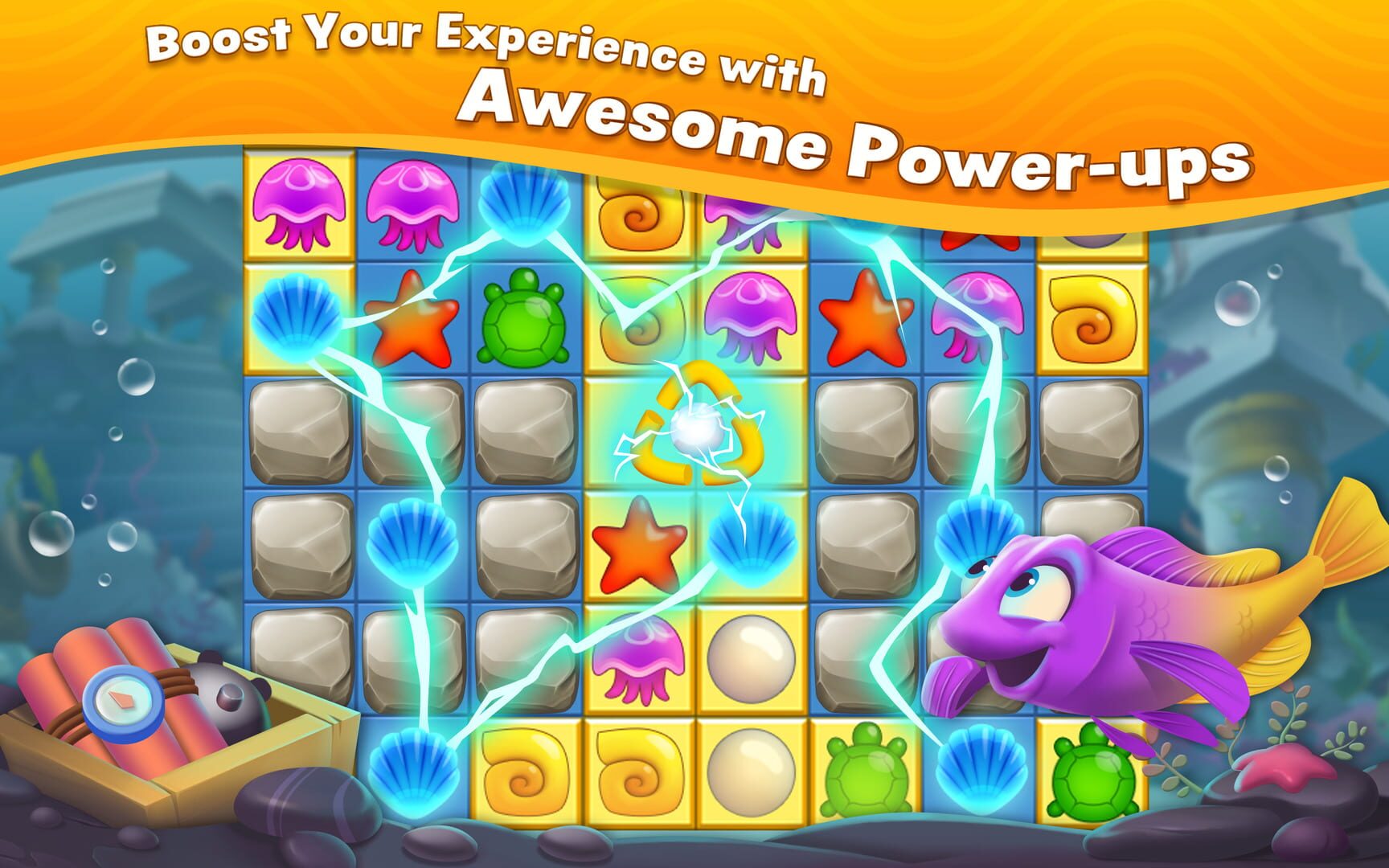 Fishdom: Deep Dive - Screenshot