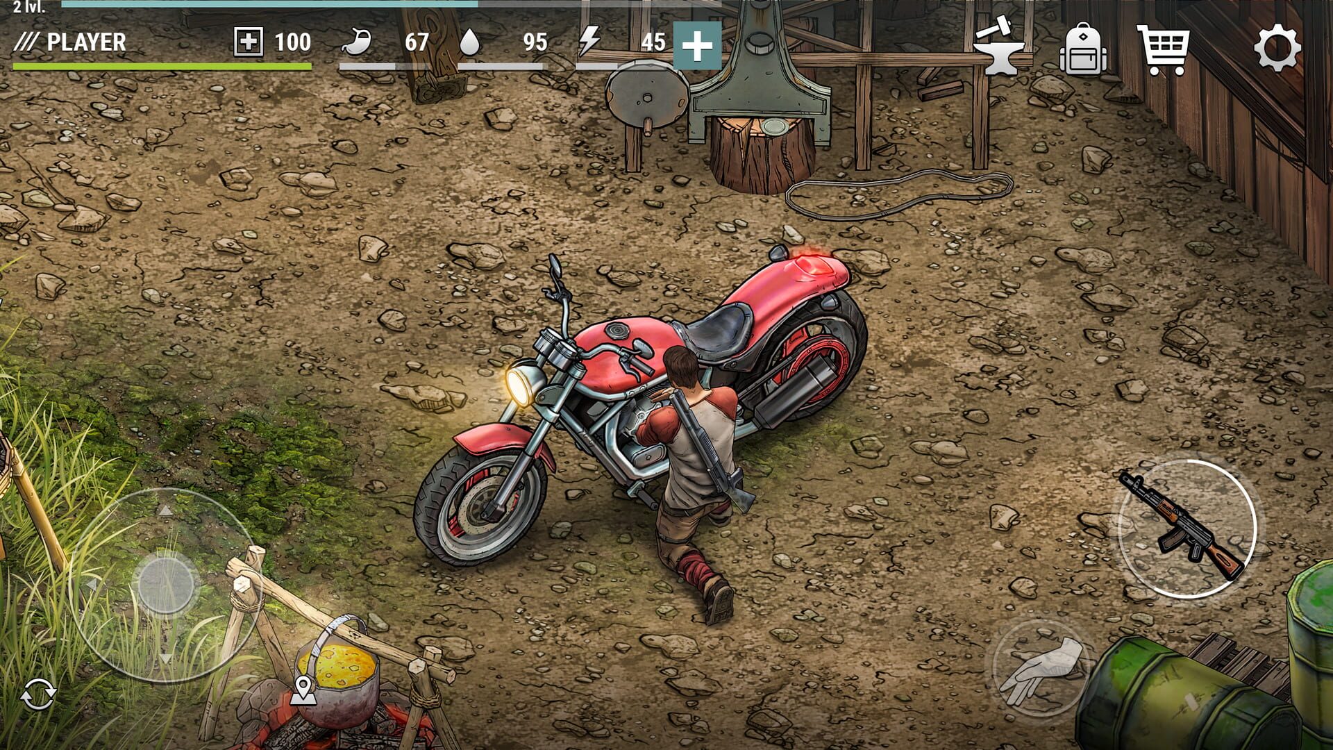 Dark Days: Zombie Survival - Screenshot