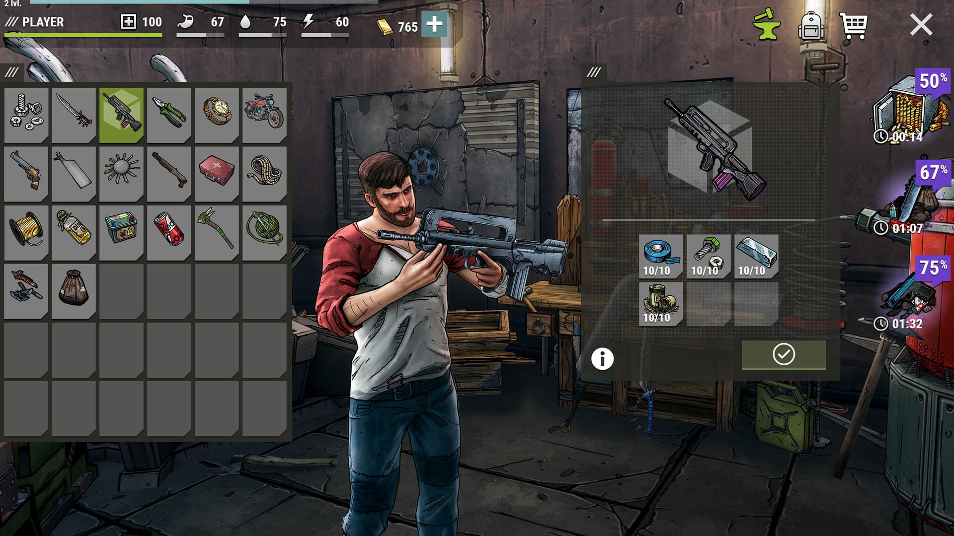 Dark Days: Zombie Survival - Screenshot